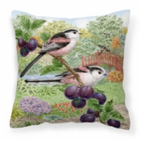 Carolines Treasures ASAD0703PW1818 Long Tailed Tits by Sarah Adams Fabric Decor