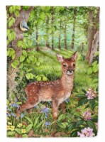 Carolines Treasures CDCO0504CHF European Roe Deer Fawn House Flag