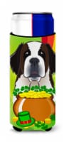 Carolines Treasures  BB1990MUK Saint Bernard St. Patrick's Day Ultra Hugger for