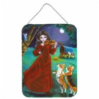 Carolines Treasures 7376DS1216 Fairy Moon Dance with Corgi Wall or Door Hanging