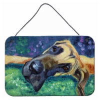 Carolines Treasures  7434DS812 Great Dane Hard Day Wall or Door Hanging Prints