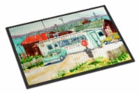 Carolines Treasures 6141JMAT Tacoma Beer and Boiled Shrimp Market Doormat 24x36