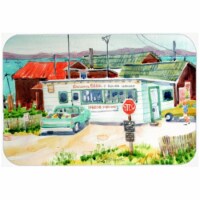 Carolines Treasures Tacoma Beer & Boiled Shrimp Market Mouse Pad- Hot Pad or Trivet