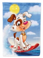Carolines Treasures APH7227GF Dog Water Skiing Garden Flag