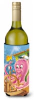 Carolines Treasures  APH0472LITERK Captain Octopus Wine Bottle Hugger