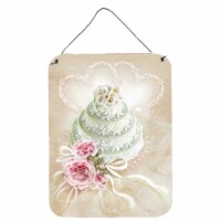Carolines Treasures  APH3648DS1216 Wedding Cake Wall or Door Hanging Prints