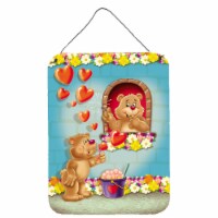 Teddy Bear Romeo and Juliet Love Wall or Door Hanging Prints
