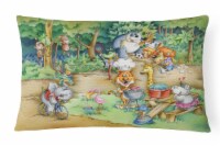 Carolines Treasures APH6821PW1216 Animals at A Picnic Canvas Fabric Decorative