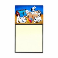 Carolines Treasures  Dalmatians Playing Ball Sticky Note Holder