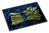 Carolines Treasures MW1218JMAT Asperagus Blew Doormat 24x36
