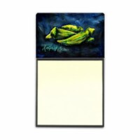 Carolines Treasures  Okra Bleu Sticky Note Holder