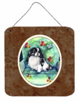 Carolines Treasures 7034DS66 Japanese Chin in Momma's Chair Wall or Door Hangin