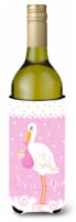Carolines Treasures  VHA3013LITERK It's a Baby Girl Wine Bottle Hugger
