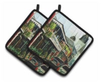 Carolines Treasures MW1201PTHD St Louis Cathedral Pair of Pot Holders