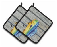 Carolines Treasures 8470PTHD Mahi Mahi Dolphin Fish Pair of Pot Holders