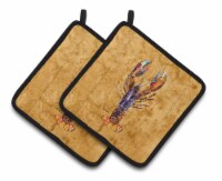 Carolines Treasures 8716PTHD Lobster Pair of Pot Holders