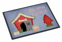 Carolines Treasures BB2813MAT Dog House Collection Glen of Imal Grey Doormat 18