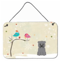 Christmas Presents between Friends Glen of Imal - Grey Wall or Door Hanging Prin