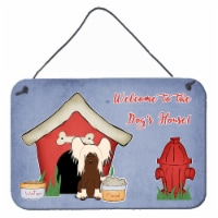 Dog House Collection Chinese Crested Cream Wall or Door Hanging Prints