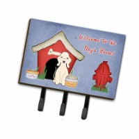 Carolines Treasures BB2845TH68 Dog House Collection Bedlington Terrier Sandy Leash or Key Hol