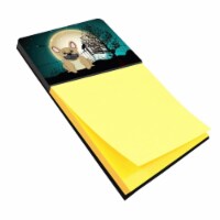 Carolines Treasures  Halloween Scary French Bulldog Cream Sticky Note Holder