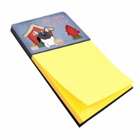 Carolines Treasures  Dog House Collection French Bulldog Black & White Sticky Note Holder