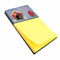 Carolines Treasures  Dog House Collection Miniature Schanuzer Black Sticky Note Holder