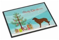 Carolines Treasures BB2949MAT Portuguese Sheepdog Dog Merry Christmas Tree Door