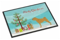 Carolines Treasures BB2970JMAT Shar Pei Merry Christmas Tree Doormat 24x36