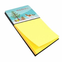 Carolines Treasures  Cavalier King Charles Spaniel Merry Christmas Tree Sticky Note Holder