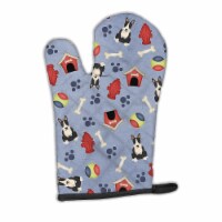 Carolines Treasures BB2746OVMT Dog House Collection Bull Terrier Black White Ov