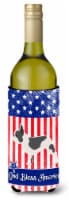 Carolines Treasures  BB3341LITERK USA Patriotic French Bulldog Wine Bottle Hugge