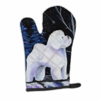 Carolines Treasures SS8397OVMT Starry Night Bichon Frise Oven Mitt