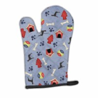 Carolines Treasures BB4096OVMT Dog House Collection Black Cropped Great Dane Ov