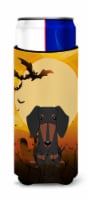 Carolines Treasures  BB4398MUK Halloween Dachshund Black Tan Ultra Hugger for sl