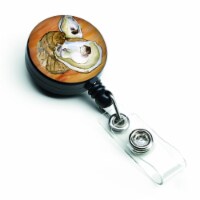 Carolines Treasures  Oyster Retractable Badge Reel