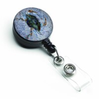 Carolines Treasures  Crab Retractable Badge Reel