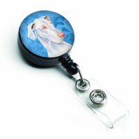 Carolines Treasures  Blue Great Dane Retractable Badge Reel