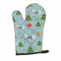 Carolines Treasures BB4867OVMT Christmas Chinese Crested Oven Mitt