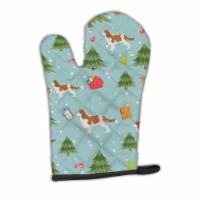 Carolines Treasures BB4873OVMT Christmas Cavalier King Charles Spaniel Oven Mit