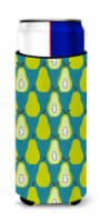 Carolines Treasures BB5138MUK Pears on Green Ultra Hugger for slim cans