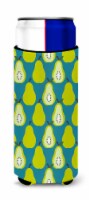 Carolines Treasures BB5138MUK Pears on Green Ultra Hugger for slim cans