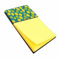 Carolines Treasures  Lemons & Limes Sticky Note Holder