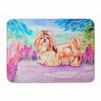 Carolines Treasures 7136RUG Shih Tzu Machine Washable Memory Foam Mat