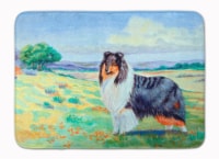 Carolines Treasures  7140RUG Collie Machine Washable Memory Foam Mat
