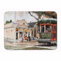 Carolines Treasures  8108RUG New Orleans Street Car Machine Washable Memory Foam