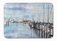 Carolines Treasures  8128RUG The Warf Machine Washable Memory Foam Mat