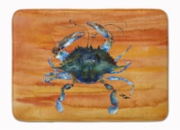 Carolines Treasures  8143-RUG Crab Machine Washable Memory Foam Mat