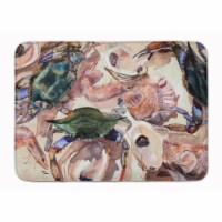 Carolines Treasures  8618RUG Crab Machine Washable Memory Foam Mat