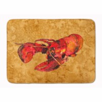 Carolines Treasures  8715RUG Lobster Machine Washable Memory Foam Mat